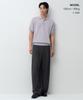 MUSINSA STANDARD Washable Supima Cotton Knitted Polo Shirt [Purple Grey]