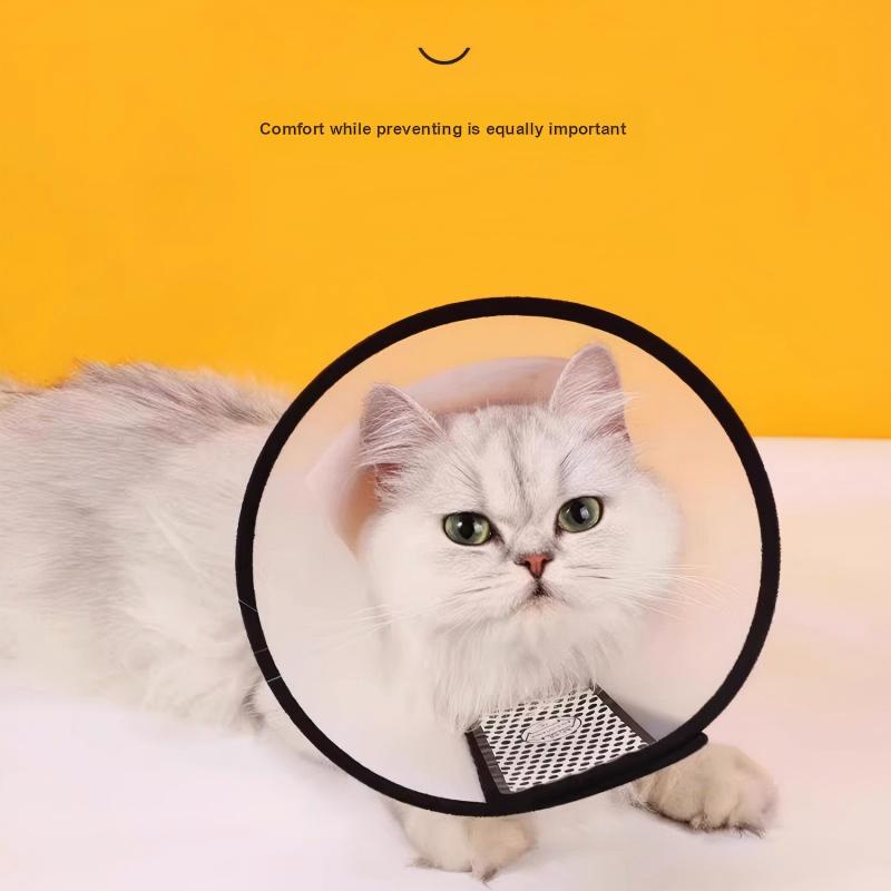 Elizabethan Collar for Dogs and Cats - Anti-Chew and Anti-Lick Ring Soft Head Halter