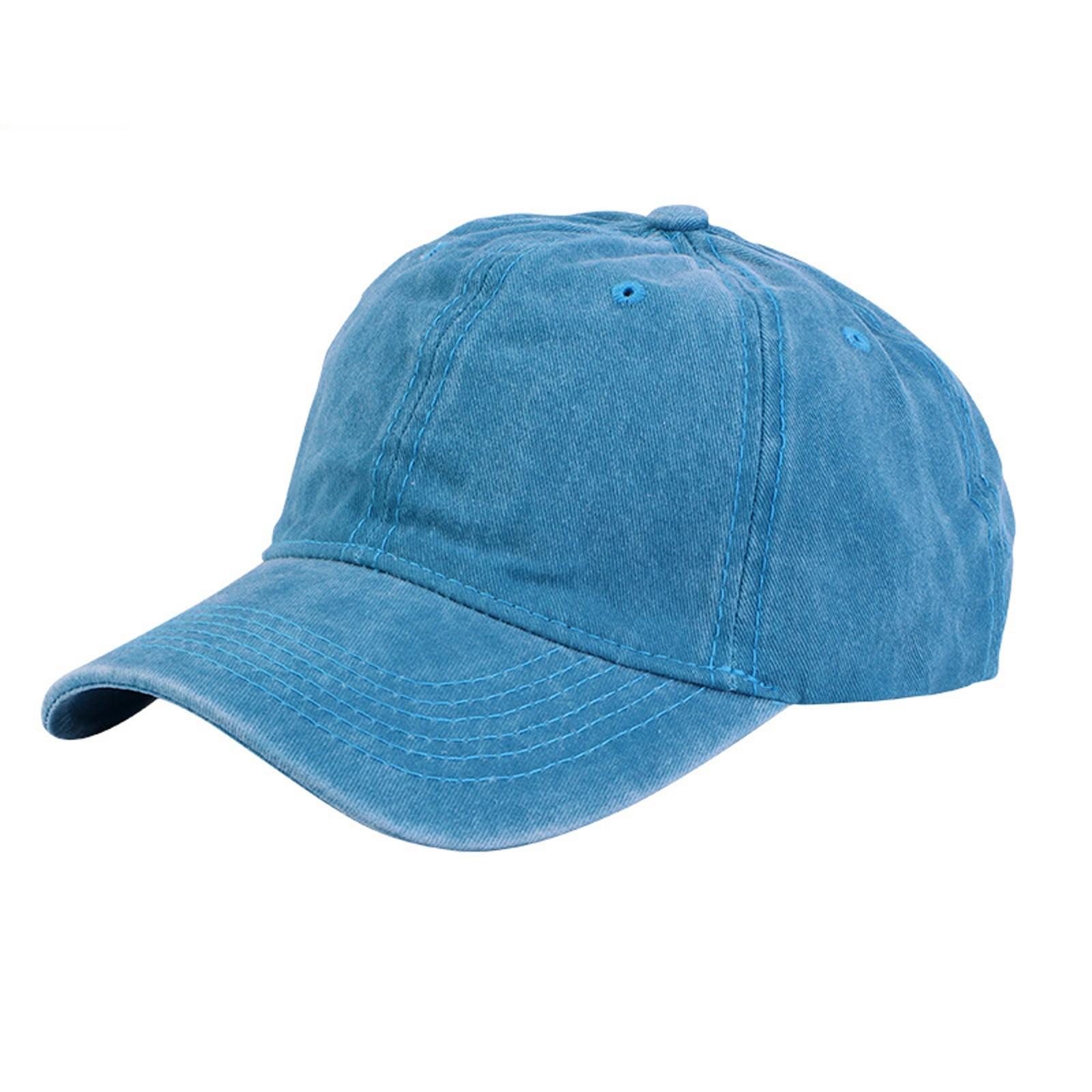 

Однотонна бейсболка. Ковбойська кепка з м’яким обличчям One Size