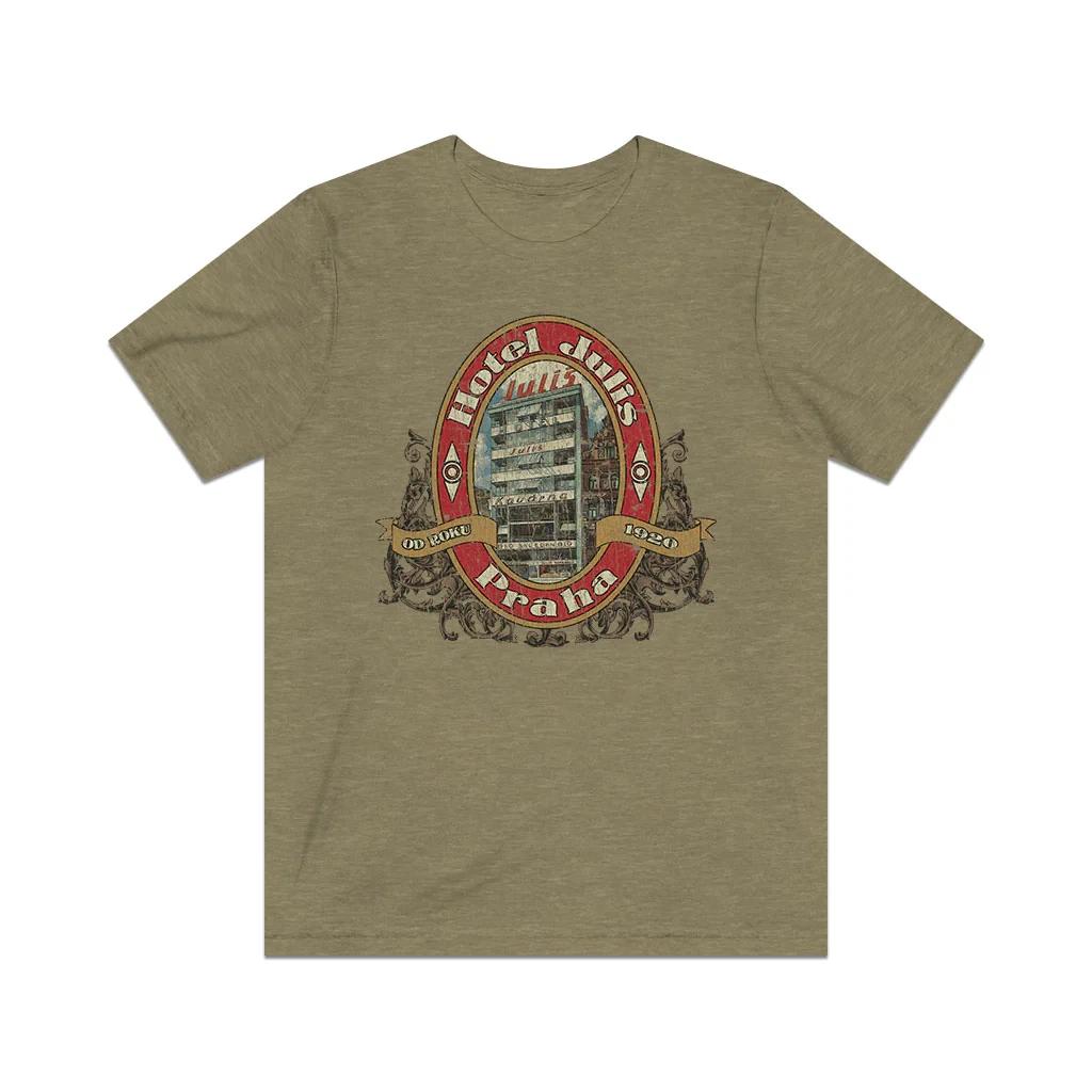 Hotel Julis Praha 1920 Vintage Men s T shirt 3XL