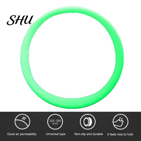 Sunburn Protection For Steering Wheel Universal Silicone Cover Elastic Waterproof High-Quality Car Accessory with Soft Texture Decoration Heat
