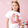 Summer Cartoon Booba Print T-Shirt for Kids Boys Girls Casual Round Neck Short Sleeve Design Perfect for Toddlers Everyday Wear Holidays