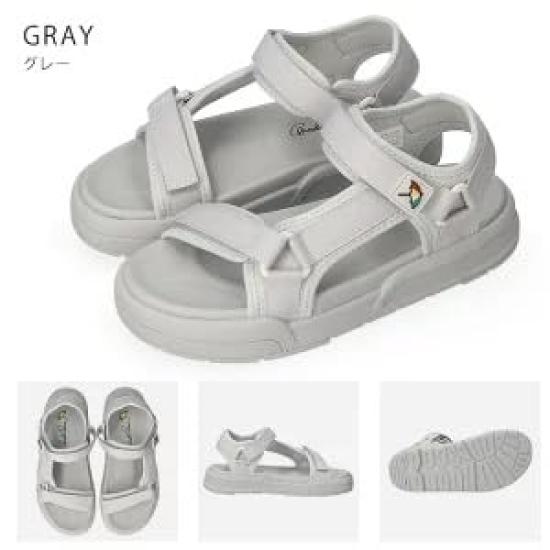 Outdoor Sandals Tape Sandals Gray Large [Arnold Palmer] Women's (006)