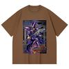 230 Gsm 100% Cotton Yu-Gi-Oh V5 Mago Oscuro Print Unisex Heavy Cotton T Shirt