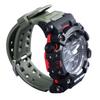 Men Analog Digital Chronograph Watch Water Resistant Dual Time LED Backlight 12/24 Hour Format