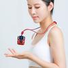 Neck Massagers with Heat,Electric Pulse Neck Massagers for Pains Relief,Mini Hanging Massage Device for Women Men Gift