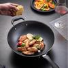 ASD 34cm Cast Iron Wok