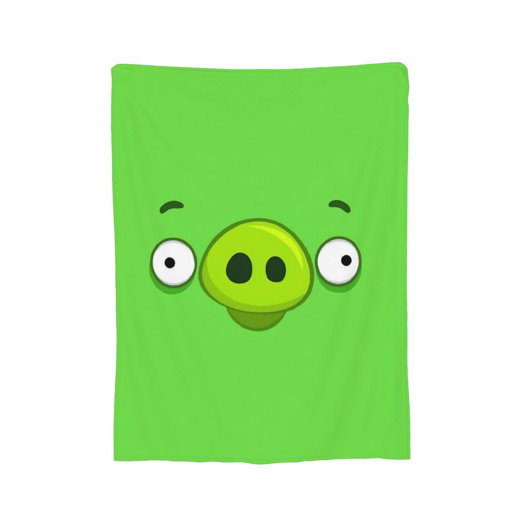 A-Angry Anime B-Birds Games Red Fleece Throw Blankets Blanket for Bedding Car Super Warm Bedspread,
