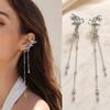 Tassel Ear Cuff  Non Piercing Gold Color Long Chain Earrings for Women, Stainless Steel Clip On Ear Wrap Nickel-free