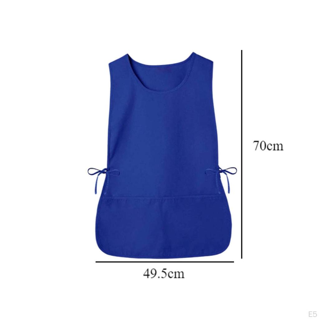 Bib Apron, Chef Dishwashing Polyester Kitchen Apron for Men, Women, Gardener,