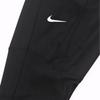 Nike Color Block Logo Print Mid Rise Slim Fit Sports Pants Men bottoms Black 644257-011