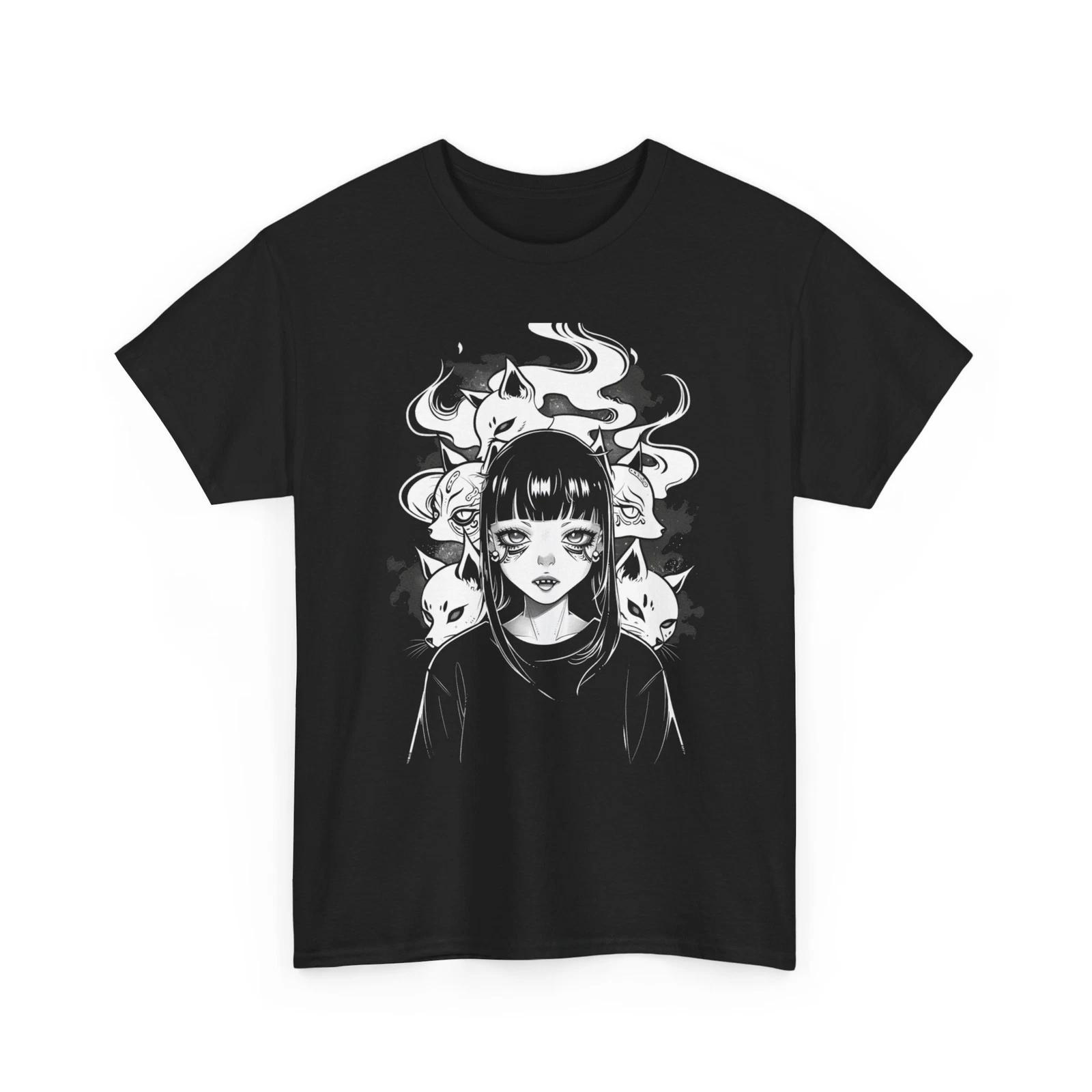 Otaku Culture Tee | Anime Graphic T-Shirt | Japanese Cartoon Shirt S