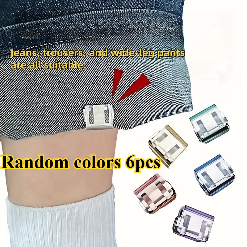 Trouser Legs Fixing Clip Without Seam Hidden Buckle Leg closuredeviceTrouser Legs Anti-sweeping Edgebucklecanbedetachedandreused