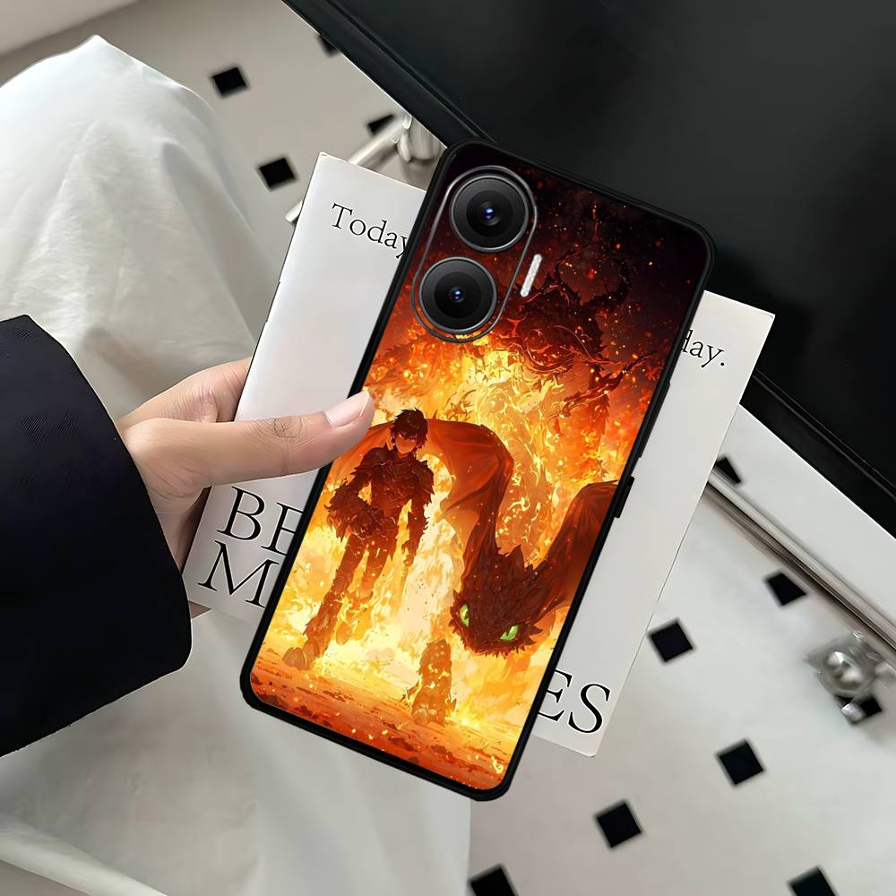 Movie How To T-Train Your D-Dragon Phone Case For Xiaomi Mi 5X 8 9 10 11 12 Lite Pro 10T PocoX3pro PocoM3 Note 10 Pro Lite