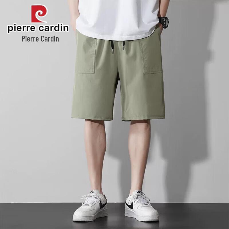 Pierre Cardin Shorts Décontractés en Soie Glacée pour Homme