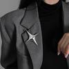 Romantic Huge Metal Tulip Flower Brooches 2-Color Big Plants Easy-Match Brooch for Women's Clothes Backpack Pins Gifts