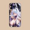 Azur Lane Unzen Matte TPU Mobile Phone Case for iPhone 17 16 15 14 13 12 11 X XR XS 8 7 Air Pro Max Plus Mini Colorful Cover