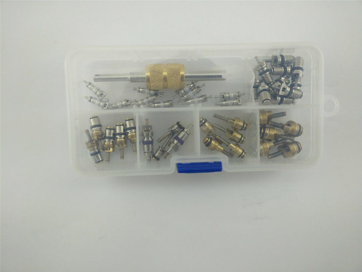 

Auto Car Air Conditioning A/C Valve Core Remover R134a R12 Bore Valve Key Tools
