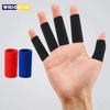 10 STK Elastiske Sports Fingerhylstre Arthritis Støtte Fingerbeskytter Udendørs Gymnastik Basketball Volleyball Fingerbeskyttelse Korrektor