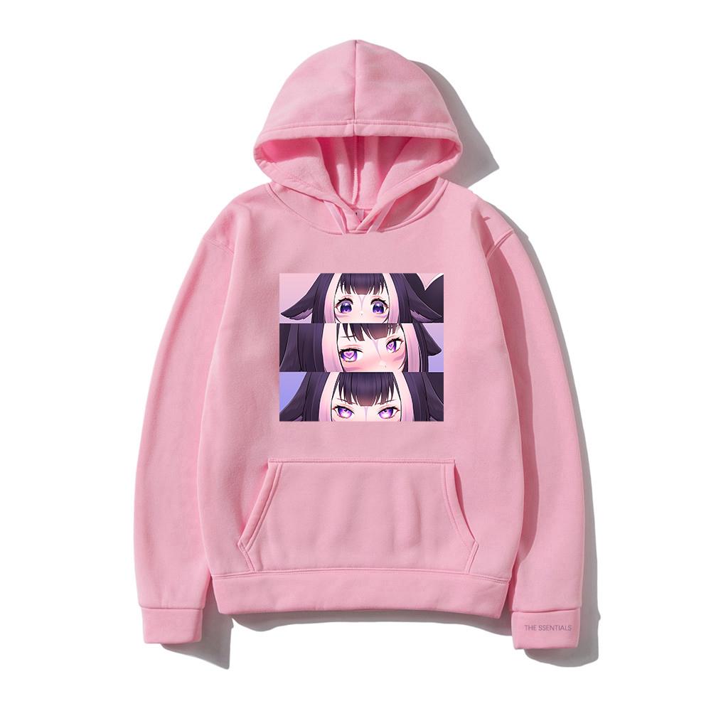 Hololive English VTuber Shylily Mikina s kapucí Ženy Podzim Zima Anime Grafické Mikiny Unisex Kreslené Estetické mikiny s kapucí Topy