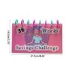 Money Saving Challenge Book with Envelope Financial Journal Money Organizer Book Motivational Notebook for Savings top sale