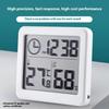 1 Piece Automatic Monitoring Desk Clock Multifunction Electronic Digital Temperature Large Lcd Screen Humidity Table Clock