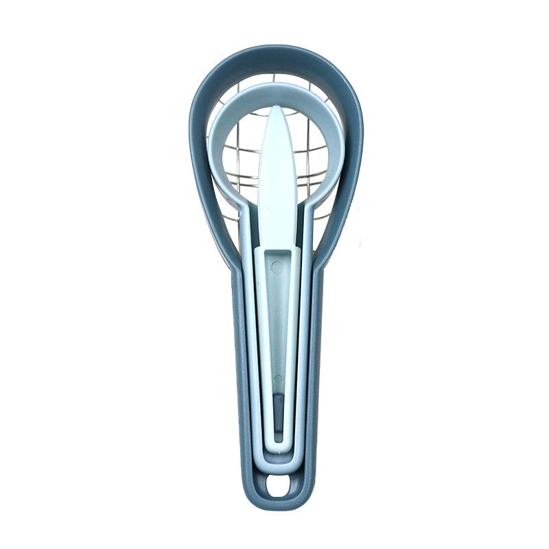 Авокадо нарезанный, киви нарезанный, авокадо нарезанный кубиками, нуклеатор, сепаратор, фруктовый инструмент, 3-в-1, сепаратор мякоти