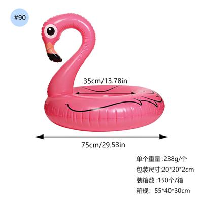 Thickened Inflatable Flamingo Swim Ring For Adults – Underarm Swim Ring, Water Toy, Sports Seat Ring