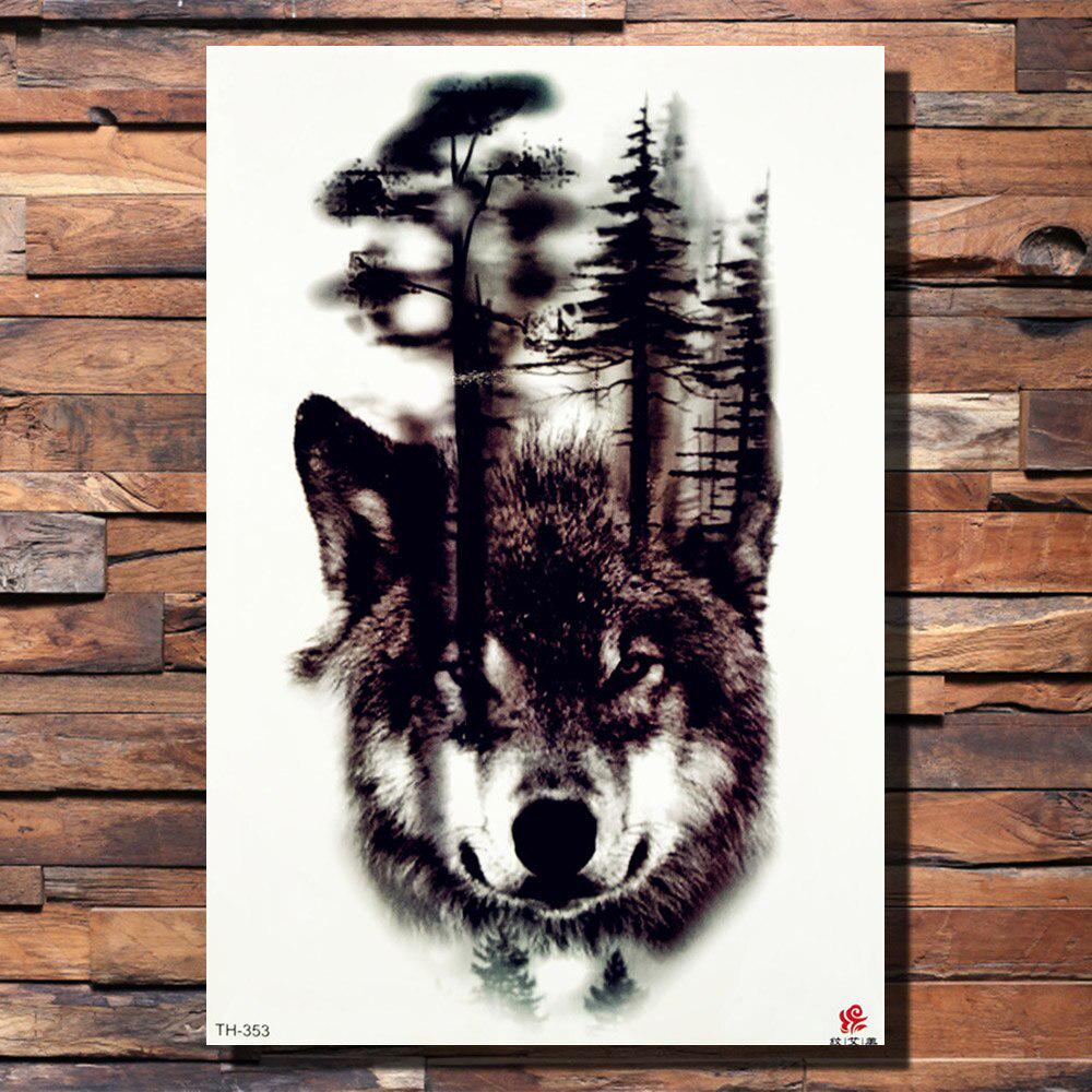 Lanțuri de flori de fluture autocolant tatuaje temporare false glorie de dimineață ratan tatuaje sexy pentru femei