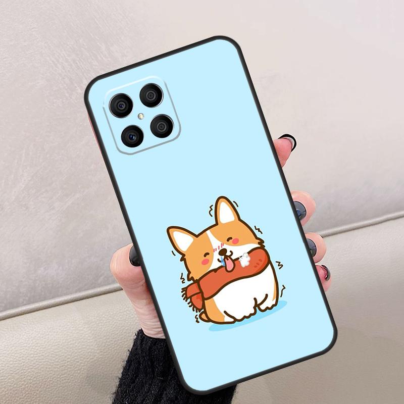 Cute Corgi Dog For Honor Magic 7 Lite 5 6 8 Pro Case For Honor Win RT X9d X9b X9a X9c X8c X8b 200 400 70 90
