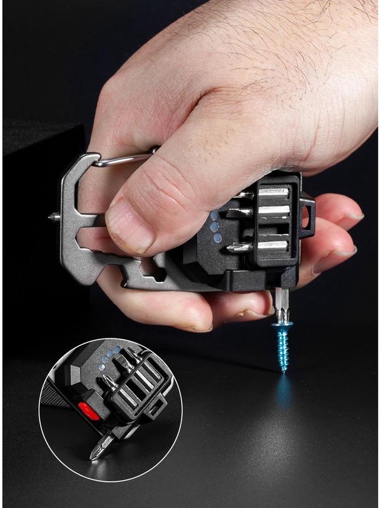 Ultra-Bright LED Keychain Multi-Function Emergency & Outdoor Flashlight