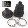 2 X Drive Shaft CV Joint Boot Kit Universal For Car Constant Velocity Dust Cover