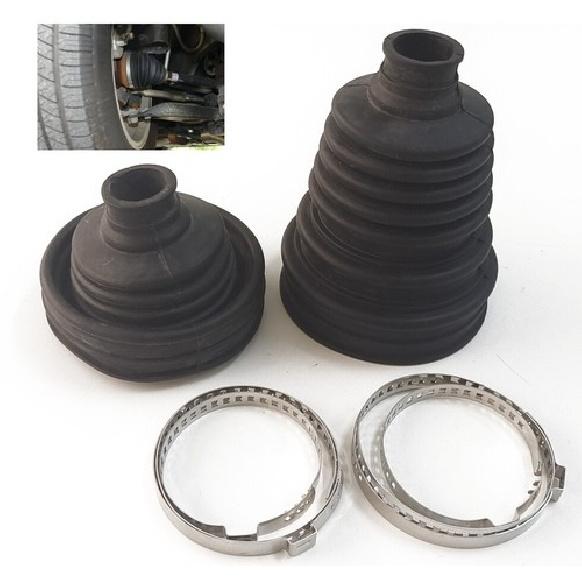2 x Drive Shaft CV Joint Boot Kit Universal For Car Constant Velocity Dust Cover