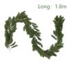 Real Touch Christmas Norfolk Pine Garland,Artificial Christmas Garland Fake Pine Needles Faux Green Garland