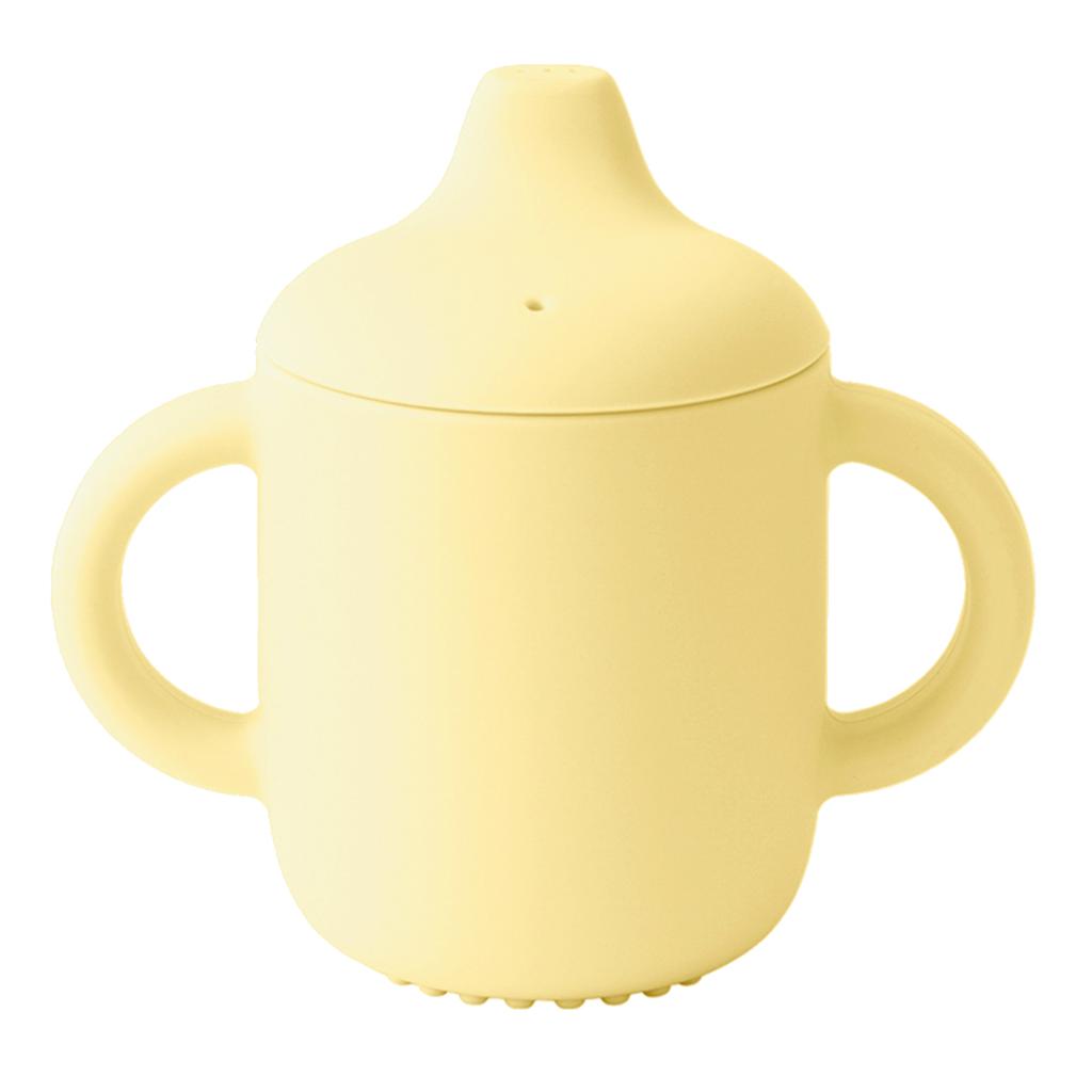 Color Kids 1PCS Silicone Baby Training Cup Double Handle Feeding Water Bottle For Infant BPA Free Toddlers Learning Essentials