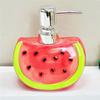 A25F-Badeöl für Handseifenspenderflasche Waschmittel Wassermelonenförmige Kreative Druckpumpspenderflasche