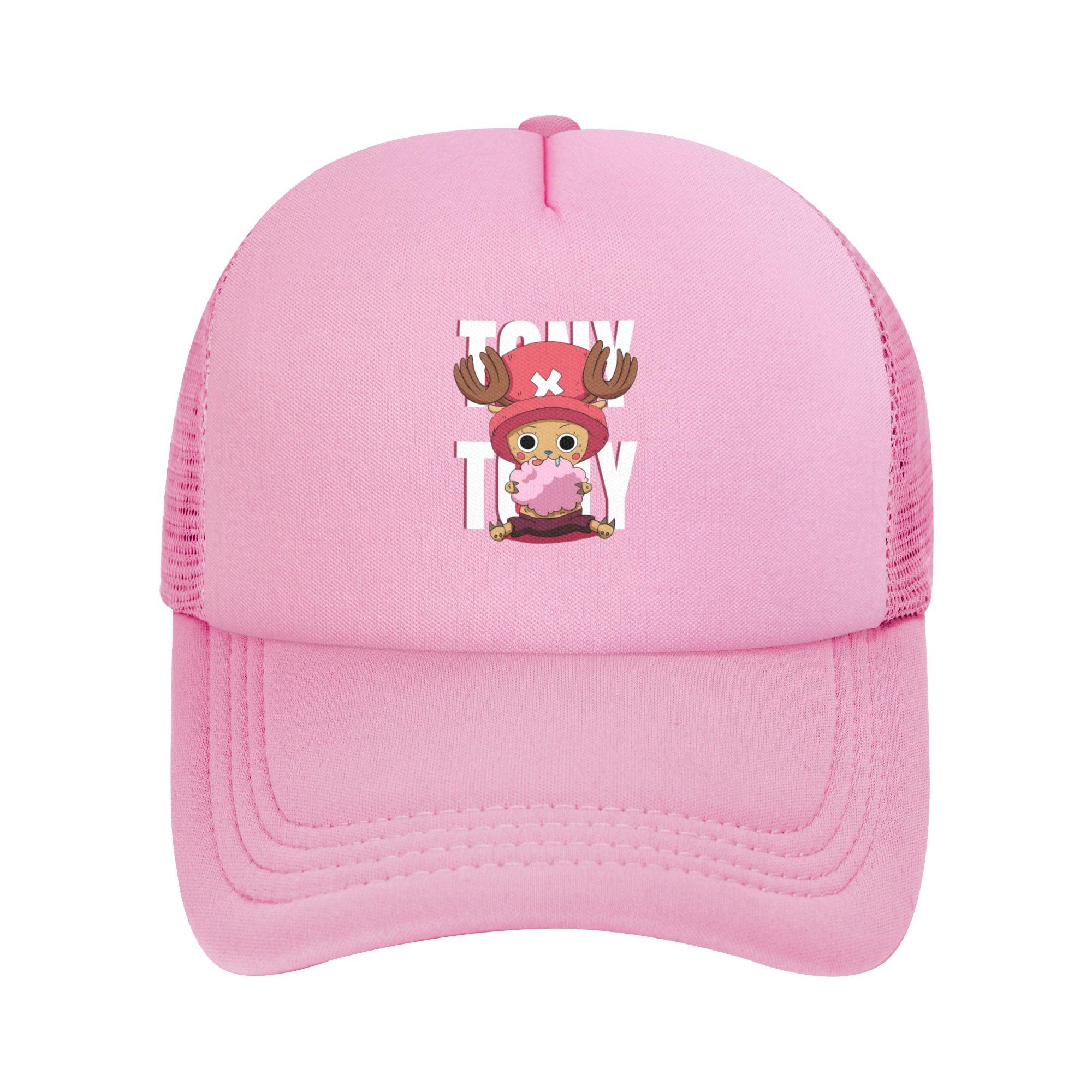 Tony Tony Chopper Mesh Baseball Cap Unisex Women Sport Trucker Hat onepieces Breathable Summer Sun Hats One Size