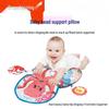 U-förmiges Kissen für die Bauchlage: Kopfstütze und visuelles Training für Babys