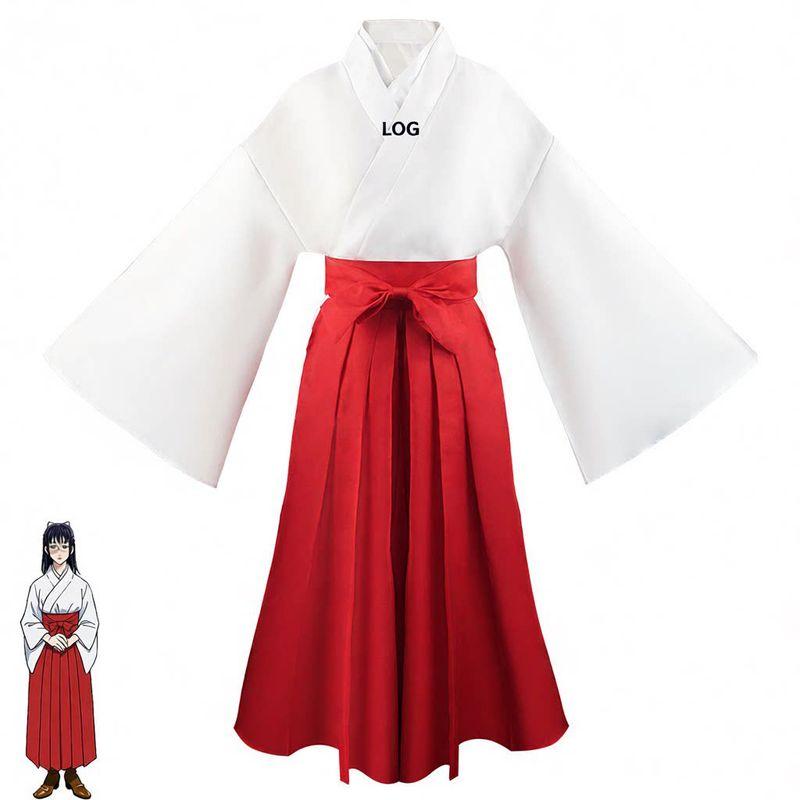 Jujutsu Kaisen Cosplay Costumes: Gojo Satoru, Geto Suguru, Kugisaki Nobara, and Ena Ogiri Cosplay Outfits