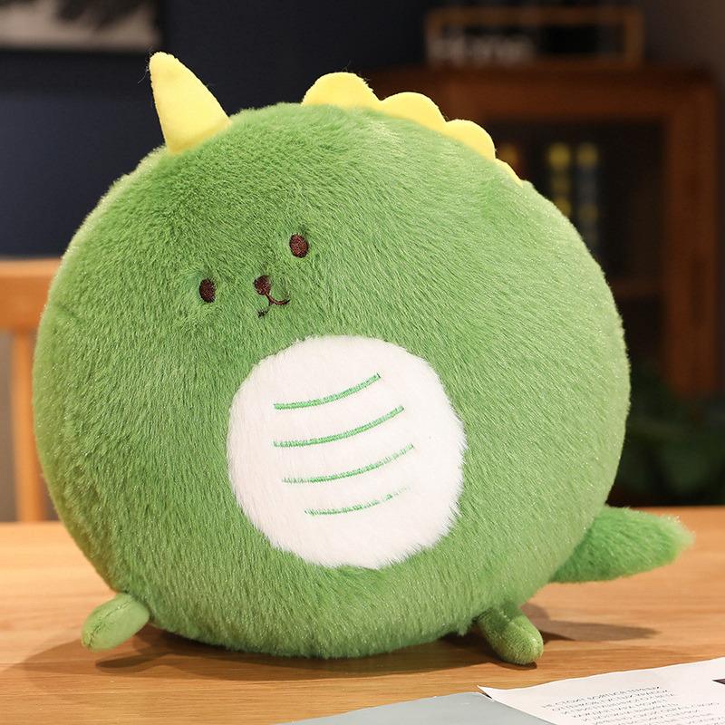 Super Cute Animal Dumplings, Soft Toys, Soft Cute Pandas, Dinosaurs, Pigs, Pigs, Big Pillows, Chubby Doll Women'S Gifts