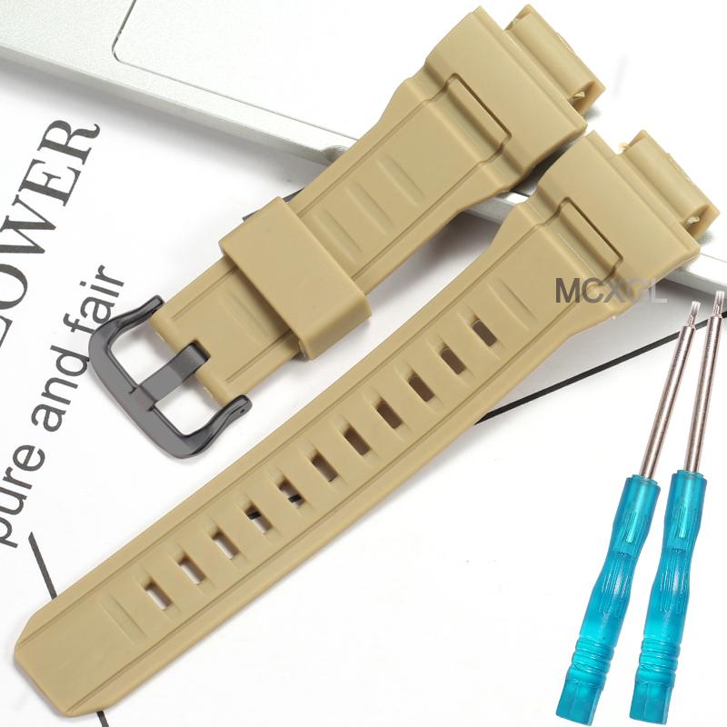 Resin Strap For Casio GW9300 GW-9300 RANGEMAN Men's TPU Replacement Band G-9300 Sport Waterproof Bracelet