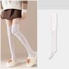 Women Stockings Solid Color Sexy Stockings Thigh High Over The Knee Stockings Lolita Ladies Girls Warm Boot Socks