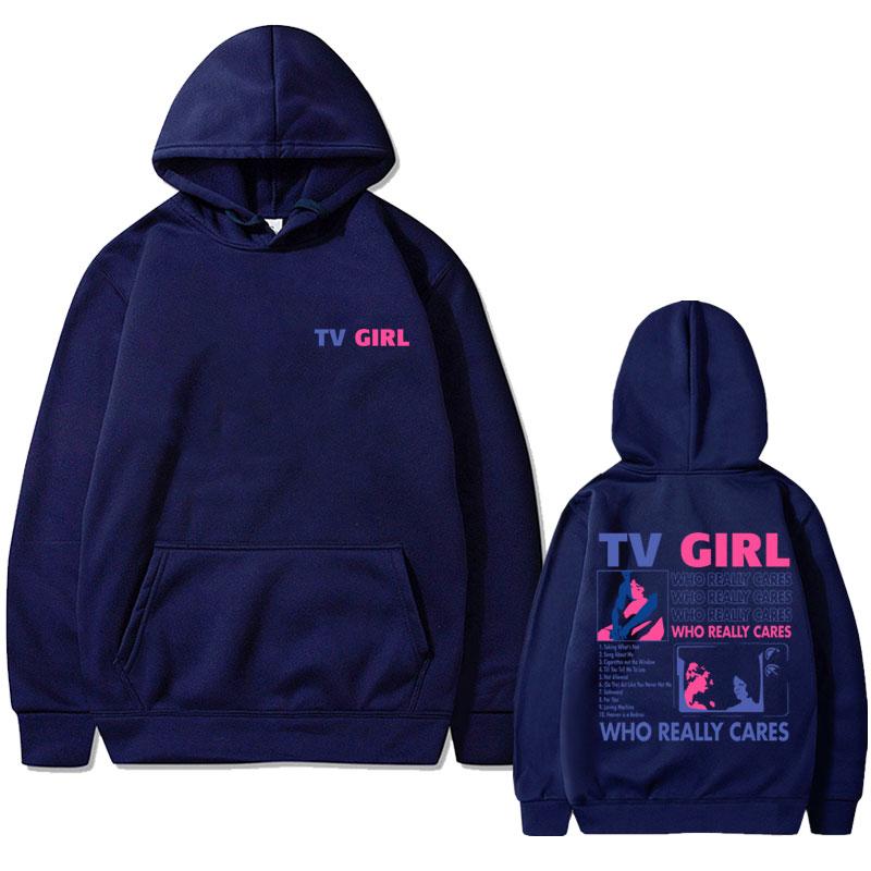 Beste Berühmte TV-Mädchen, Die Sich Wirklich Kümmert Albumdruck Hoodie Unisex French Exit Hoodies Männer Frauen Gothic Lässig Übergroßes Sweatshirt
