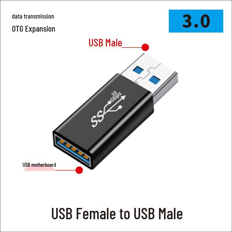 USB Type-C samec na samici 90° pravý úhel vertikální adaptér - kompatibilní s Thunderbolt 3