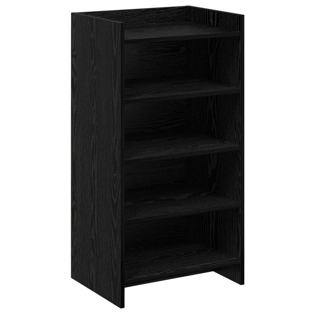 Shoe Cabinet Black Oak 48 x 36 x 92 cm Particleboard