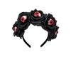Halloween Simulace Růže čelenka Ghost Festival Horror Red Blood Eyeball Čelenka Party vlasové doplňky