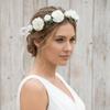 Korean Style Floral Headband Boho Style Wedding Headpiece Fashion Bridal Wreaths  Princess