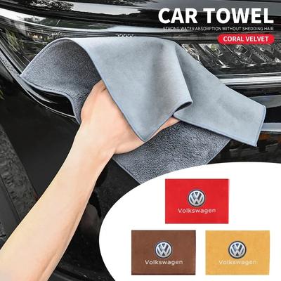 B6 VW For Volkswagen New Cars Wash Microfiber Towel Car Cleaning Drying Cloth Detailing Towel For Volkswagen VW Scirocco GOLF MK