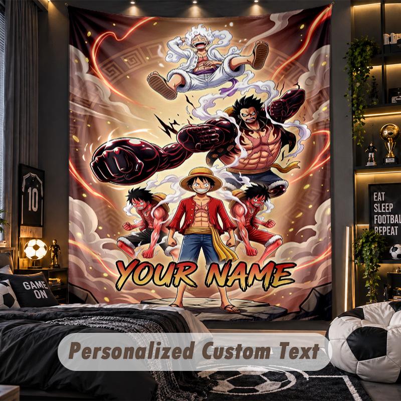 Personalized Wall Tapestry,One Piece Custom Printed Name, Fabric Wall Art For Indoor Room Backdrop