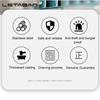 1 Set Double Open Glass Door Lock Stainless Steel Double Bolt Sliding Door Lock Office Glass Door Security Lock Home Hardware